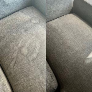 Nettoyage et désinfection canapé tissus
