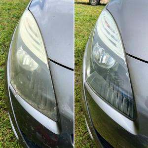 Rénovation optiques de phares (Renault Scénic)